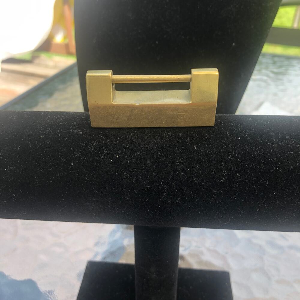 Vintage Brass Padlock without Key